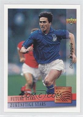 1993 Upper Deck World Cup 94 Preview English/German - [Base] #148 - Future Stars - Dino Baggio