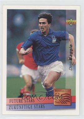 1993 Upper Deck World Cup 94 Preview English/German - [Base] #148 - Future Stars - Dino Baggio