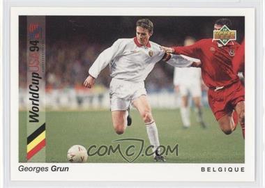 1993 Upper Deck World Cup 94 Preview English/German - [Base] #19 - Georges Grun