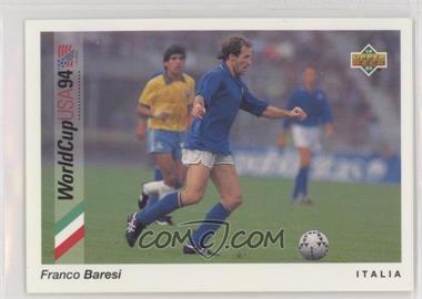 1993 Upper Deck World Cup 94 Preview English/German - [Base] #78 - Franco Baresi