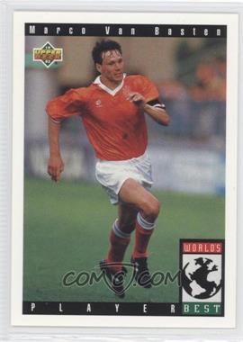 1993 Upper Deck World Cup 94 Preview English/Spanish - [Base] #110 - World's Best - Marco Van Basten