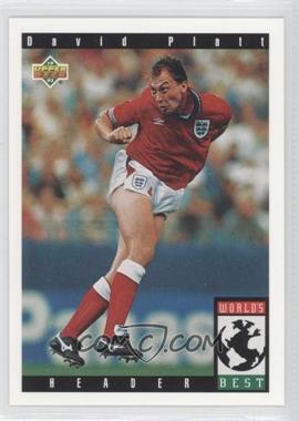 1993 Upper Deck World Cup 94 Preview English/Spanish - [Base] #115 - World's Best - David Platt