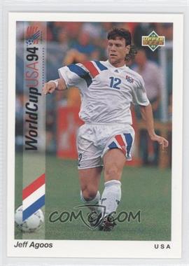 1993 Upper Deck World Cup 94 Preview English/Spanish - [Base] #12 - Jeff Agoos
