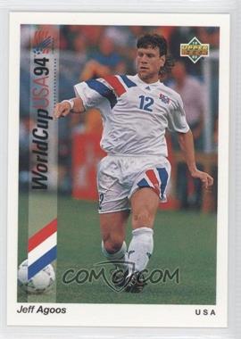 1993 Upper Deck World Cup 94 Preview English/Spanish - [Base] #12 - Jeff Agoos