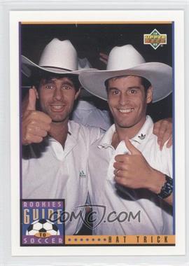 1993 Upper Deck World Cup 94 Preview English/Spanish - [Base] #124 - Rookies Guide to Soccer - Hat Trick (Roy Wegerle, John Harkes)
