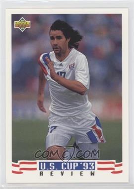1993 Upper Deck World Cup 94 Preview English/Spanish - [Base] #133 - U.S. Cup '93 Review - Roy Wegerle