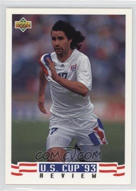 1993 Upper Deck World Cup 94 Preview English/Spanish - [Base] #133 - U.S. Cup '93 Review - Roy Wegerle