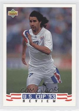 1993 Upper Deck World Cup 94 Preview English/Spanish - [Base] #133 - U.S. Cup '93 Review - Roy Wegerle