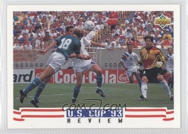 1993 Upper Deck World Cup 94 Preview English/Spanish - [Base] #141 - U.S. Cup '93 Review - Tony Meola