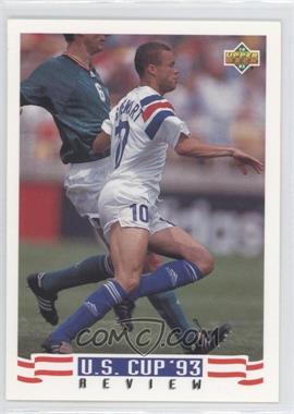 1993 Upper Deck World Cup 94 Preview English/Spanish - [Base] #143 - U.S. Cup '93 Review - Ernie Stewart