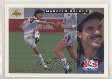 1993 Upper Deck World Cup 94 Preview English/Spanish - [Base] #158 - From The Sidelines - Marcelo Balboa