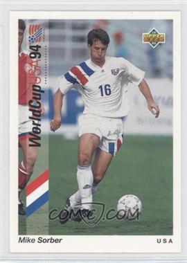 1993 Upper Deck World Cup 94 Preview English/Spanish - [Base] #16 - Mike Sorber