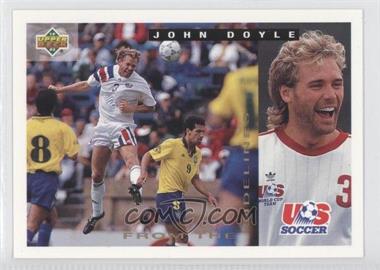 1993 Upper Deck World Cup 94 Preview English/Spanish - [Base] #161 - From The Sidelines - John Doyle