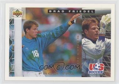 1993 Upper Deck World Cup 94 Preview English/Spanish - [Base] #163 - From The Sidelines - Brad Friedel