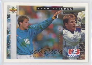 1993 Upper Deck World Cup 94 Preview English/Spanish - [Base] #163 - From The Sidelines - Brad Friedel