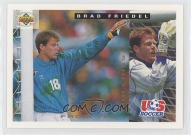 1993 Upper Deck World Cup 94 Preview English/Spanish - [Base] #163 - From The Sidelines - Brad Friedel