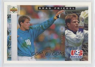 1993 Upper Deck World Cup 94 Preview English/Spanish - [Base] #163 - From The Sidelines - Brad Friedel