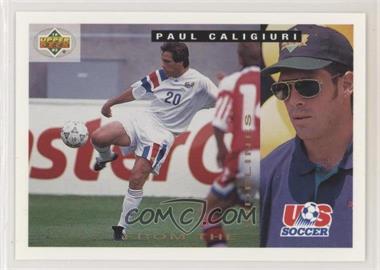 1993 Upper Deck World Cup 94 Preview English/Spanish - [Base] #164 - From The Sidelines - Paul Caligiuri