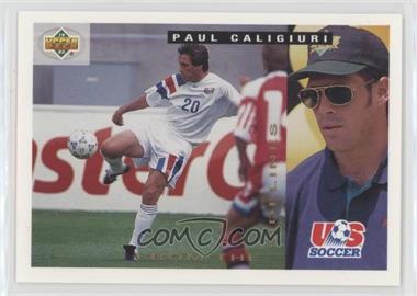 1993 Upper Deck World Cup 94 Preview English/Spanish - [Base] #164 - From The Sidelines - Paul Caligiuri