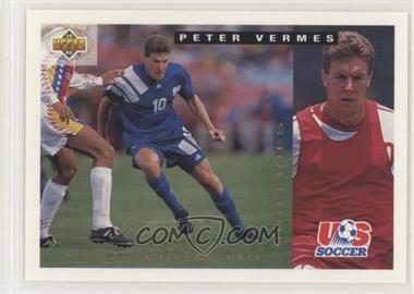 1993 Upper Deck World Cup 94 Preview English/Spanish - [Base] #165 - From The Sidelines - Peter Vermes