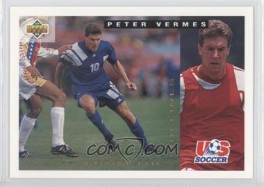 1993 Upper Deck World Cup 94 Preview English/Spanish - [Base] #165 - From The Sidelines - Peter Vermes