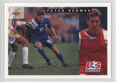 1993 Upper Deck World Cup 94 Preview English/Spanish - [Base] #165 - From The Sidelines - Peter Vermes