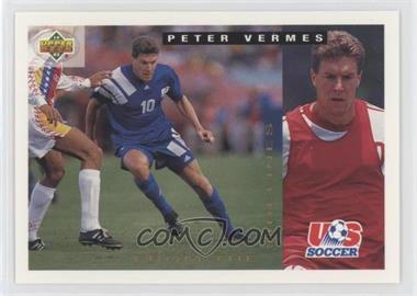 1993 Upper Deck World Cup 94 Preview English/Spanish - [Base] #165 - From The Sidelines - Peter Vermes