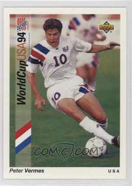 1993 Upper Deck World Cup 94 Preview English/Spanish - [Base] #24 - Peter Vermes