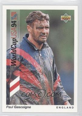 1993 Upper Deck World Cup 94 Preview English/Spanish - [Base] #79.1 - Paul Gascoigne (Uncorrected Error: Should be card 80)