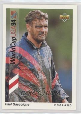 1993 Upper Deck World Cup 94 Preview English/Spanish - [Base] #79.1 - Paul Gascoigne (Uncorrected Error: Should be card 80)