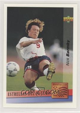 1993 Upper Deck World Cup 94 Preview Spanish - [Base] #157 - Estrellas Del Futuro - Nick Barmby