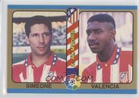 Diego Simeone, Jose Valencia