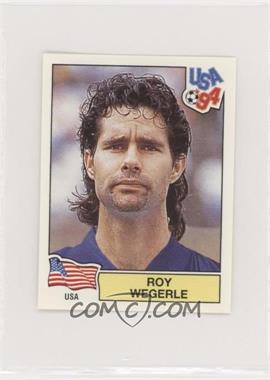 1994 Panini World Cup Album Stickers - [Base] - International Version 444 Stickers Black Back #31 - Roy Wegerle