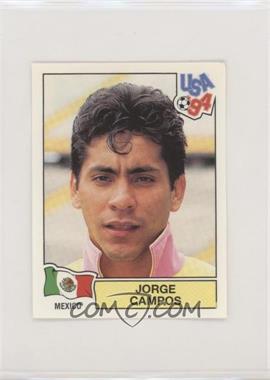 1994 Panini World Cup Album Stickers - [Base] - International Version 444 Stickers Black Back #359 - Jorge Campos