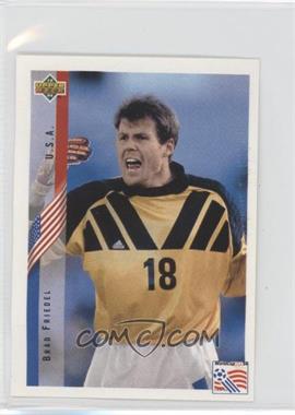 1994 Upper Deck Collector's Choice World Cup Stickers - [Base] #2 - Brad Friedel