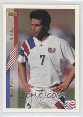 1994 Upper Deck World Cup English/German - [Base] #10 - Hugo Perez