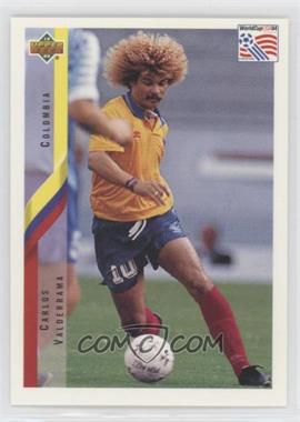 1994 Upper Deck World Cup English/German - [Base] #38 - Carlos Valderrama