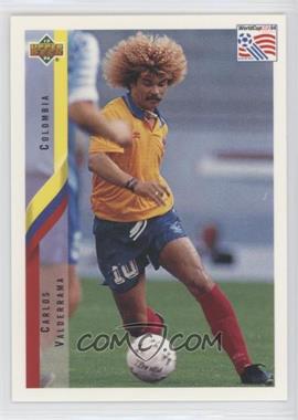 1994 Upper Deck World Cup English/German - [Base] #38 - Carlos Valderrama