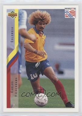 1994 Upper Deck World Cup English/German - [Base] #38 - Carlos Valderrama