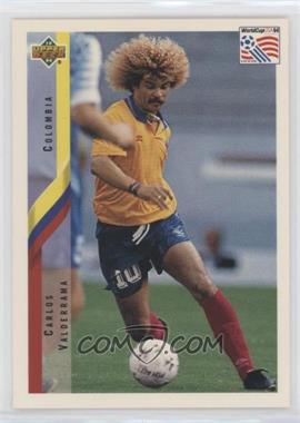 1994 Upper Deck World Cup English/German - [Base] #38 - Carlos Valderrama