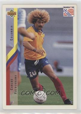 1994 Upper Deck World Cup English/German - [Base] #38 - Carlos Valderrama