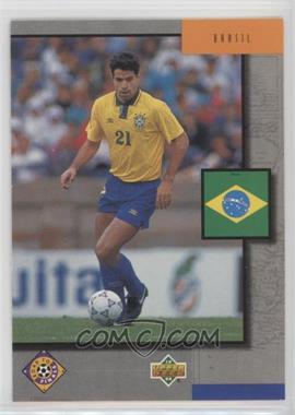 1994 Upper Deck World Cup English/German - Inserts #UD 13 - Brazil (Rai Pictured)