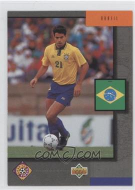 1994 Upper Deck World Cup English/German - Inserts #UD 13 - Brazil (Rai Pictured)