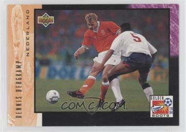 1994 Upper Deck World Cup English/German - Inserts #UD 24 - Dennis Bergkamp