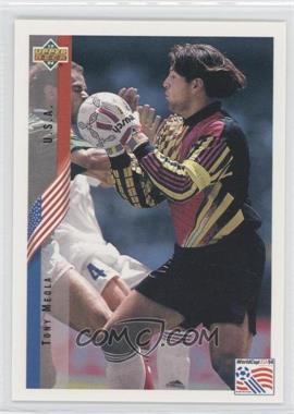 1994 Upper Deck World Cup English/Spanish - [Base] #1 - Tony Meola