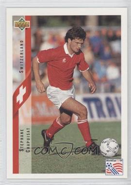 1994 Upper Deck World Cup English/Spanish - [Base] #127 - Stephane Chapuisat