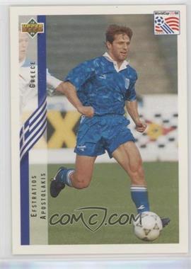 1994 Upper Deck World Cup English/Spanish - [Base] #145 - Efstratios Apostolakis