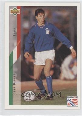 1994 Upper Deck World Cup English/Spanish - [Base] #154 - Dino Baggio