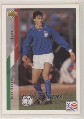 1994 Upper Deck World Cup English/Spanish - [Base] #154 - Dino Baggio