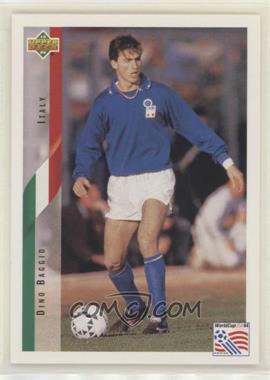 1994 Upper Deck World Cup English/Spanish - [Base] #154 - Dino Baggio